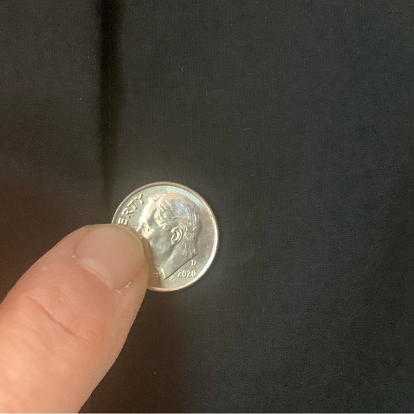 HUGO BOSS “Boresa” Blouse Stretch Poplin Lace Collar - Picture 16 of 16